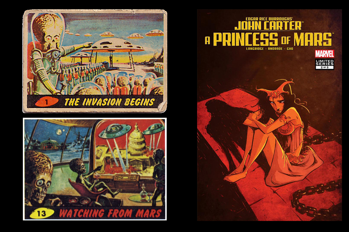 Muestras de comic marcianas comic